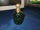 4 Pieces Of Antique Vintage Glass Perfume Bottles Austrian & Cut Glass Perfume Bottles photo 6