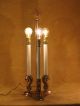 Vintage Rembrandt Bouillotte Desk Lamp Brass Vintage 3 Light The Roaring 20 ' S Lamps photo 8