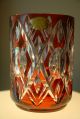 Large Ruby Cased Val St.  Lambert Vase,  1930s - 1950s Vases photo 6