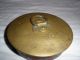 Very Vint.  Swiss Skultuna Bruk 2 1/2 K Brass Farm Jug Vessel W/handle 1930s - 40s Metalware photo 8