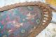 Antique Hand Woven Wicker Tray - - 1890 ' S - Design Sturdy Trays photo 2