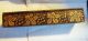 Antique Pyrography Vtg Glove Box Gibson Girl Pansies Horseshoe Love Saying Boxes photo 3