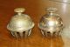 Antique Engraved Indian Elephant Claw Bells Metalware photo 3