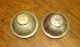 Antique Engraved Indian Elephant Claw Bells Metalware photo 5