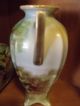 Nippon Hand Painted Vases Matching Pair Vases photo 5