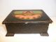 Antique Mission Arts & Crafts Trinket/jewelry Wooden Box Boxes photo 3