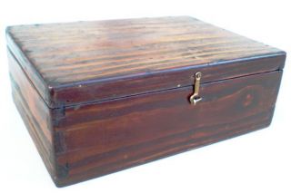 Antique Wooden Box photo