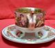 Capodimonte Cup/saucer With Sea Creatures,  Mythological Cups & Saucers photo 4