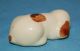 Vintage Porcelain Ceramic Cute Little Pottery Beagle Hound Dog Figurine Figurines photo 4