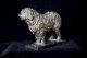 Sheepdog Bronze Figurine By William C.  Noble From The Rockefeller Estate Metalware photo 1