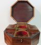 Tea Caddy/boy 19th Century Mahogany Box Boxes photo 1