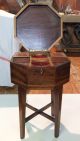Tea Caddy/boy 19th Century Mahogany Box Boxes photo 2