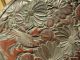 Antique Victorian Fine Carved Birds Flowers Treen Box Round Wood Trinket Sewing Boxes photo 9