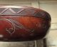 Antique Victorian Fine Carved Birds Flowers Treen Box Round Wood Trinket Sewing Boxes photo 3