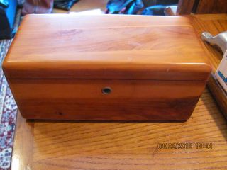 Vintage Miniature Lane Cedar Box Jewelry Trinket Keepsake Gilbert Furniture Co. photo