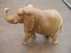 Large Hand Carved Wood Wooden Elephant Decorative Figure Sculpture Collectible Carved Figures photo 1