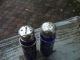 Old Cobalt Blue Salt And Pepper Shakers Salt & Pepper Shakers photo 1