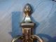 Gorgeous Vintage Antik Brass Bronze Wall Lights Lamps Sconces French Louis Xvi Lamps photo 3