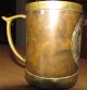 Vintage,  Arts And Crafts Brass And Copper Spanish/aztec Cup Mug Metalware photo 2