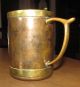 Vintage,  Arts And Crafts Brass And Copper Spanish/aztec Cup Mug Metalware photo 3