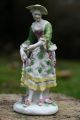 & Orig.  18th C Royal Crown Derby Hand Decorated Female Figurine C1780 Figurines photo 1