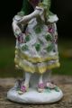& Orig.  18th C Royal Crown Derby Hand Decorated Female Figurine C1780 Figurines photo 2