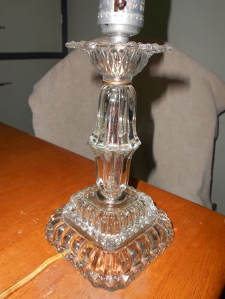 Vintage Glass Lamp photo