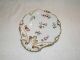 Lovely Vintage Hand Painted Floral Scalloped Shell Dish Unmarked W/ L Gold Trim Plates & Chargers photo 9