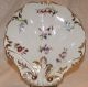 Lovely Vintage Hand Painted Floral Scalloped Shell Dish Unmarked W/ L Gold Trim Plates & Chargers photo 6