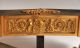 C.  1840 Antique Empire Dore Gilt Bronze Fireplace Chenet Andirons Firedogs Metalware photo 5