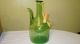 Decorative Glass Blown Bottle Jug With Stoppers Wine Bar Designer Vases Deco Vases photo 4