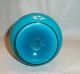 Victorian Turquoise Blue Glass Cased Vase Vases photo 2