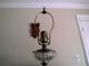 Antique Lamp,  Bronce,  Glass And Marble Base. Lamps photo 2