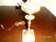 Antique Lamp,  Bronce,  Glass And Marble Base. Lamps photo 3