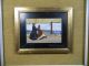 Pietra Dura Micromossaic Framed Plaque Signed And Dated Vintage Other photo 1
