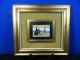 Pietra Dura Micromossaic Framed Plaque Signed And Dated Vintage Other photo 3