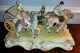 Luigi Fabris Extremely Rare Horse And Carriage Huge Porcelain Figurines photo 1