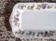Paragon Bone China England Highland Queen Thistle Celery Serving Tray Platter Platters & Trays photo 2