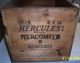 Vintage Hercules Powder High Explosive Dynamite Packing Wood Box Boxes photo 1