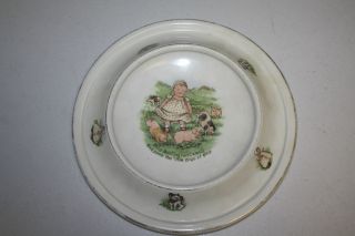Antique Royal Baby Plate Made In U.  S.  A 1905 photo