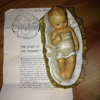 Antique Hummel Christ Child 1950 ' S Please See All Pictures And Description photo