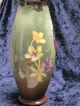 Royal Bonn Hand Painted Pheasant And Floral Artist Signed Vase C.  1910 Vases photo 3