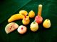 10 Pieces Vintage Carved Fruit Alabaster Stone Miniatures Mini Italian Marble Other photo 1