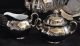 Czechoslovakia Bohemia Antionette Platinum 21 - Piece Coffee Serving Set Teapots & Tea Sets photo 3