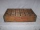 Antique Oscars Primitive Wood Bottle Crate Box Great Miniature Display Cabinet Boxes photo 1
