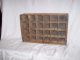 Antique Oscars Primitive Wood Bottle Crate Box Great Miniature Display Cabinet Boxes photo 2