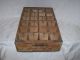 Antique Oscars Primitive Wood Bottle Crate Box Great Miniature Display Cabinet Boxes photo 6