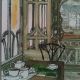 Paris Watercolor Print - Le Bouillon Cafe Interior Brasserie - Pierre Deux Other photo 1