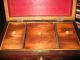 1800s Antique Fabulous Rare Serpent Lion Rosewood Tea Caddy Nr Boxes photo 11