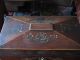 1800s Antique Fabulous Rare Serpent Lion Rosewood Tea Caddy Nr Boxes photo 2